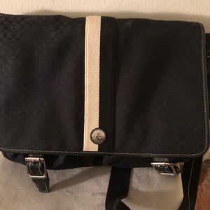 COACH laptop messenger bag. Fits a 15 inch laptop